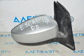 Right side mirror complete Ford Escape MK3 13-16 prerest 3 pins, silver, with cover