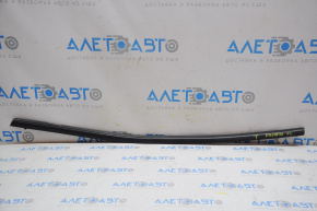Molding door-glass central front left Ford Fiesta 11-19 matte