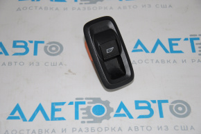 Front right window lift control Ford Fiesta 11-19 black with overlay