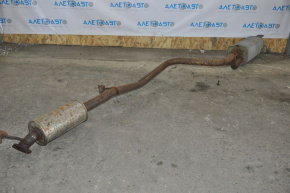 Muffler rear part with barrel Ford Fiesta 11-16 1.6 4d