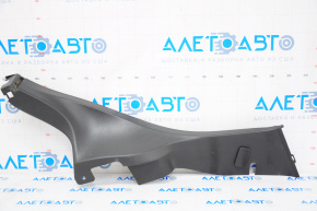 Rear pillar trim lower right Ford Fiesta 11-19 4d black