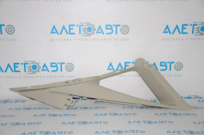 Rear window pillar trim right Ford Fiesta 11-19 gray