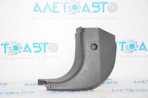 Front pillar trim lower left Ford Fiesta 11-19 black