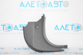 Front pillar trim lower right Ford Fiesta 11-19 black