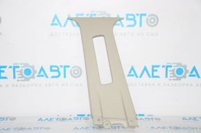 Center pillar trim upper belt left Ford Fiesta 11-19 gray