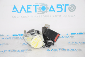 Rear seat belt central Ford Fiesta 11-19 4d black
