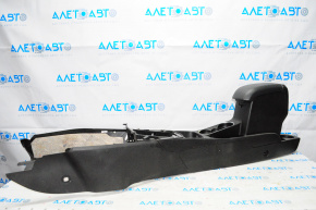 Central console armrest and cup holders Ford Fiesta 11-19 black