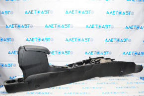Central console armrest and cup holders Ford Fiesta 11-19 black