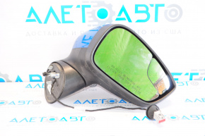 Side mirror right complete Ford Fiesta 11-19 blue