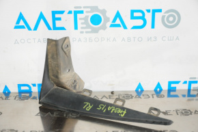Rear bumper mudguard left Ford Fiesta 14-19 rest 4d