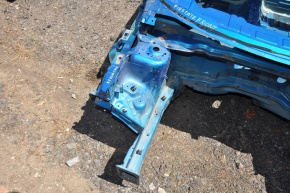 Front quarter right Ford Fiesta 11-19 blue