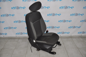 Passenger seat Ford Focus mk3 11-14 pre-restyling, without airbag, mechanical, cloth black