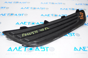 Left bumper grille for Ford Focus mk3 15-18, restyling, without fog lights