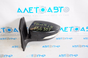 Left side mirror complete Ford Focus mk3 11-14 prerest usa 5 pins, turn signal, black
