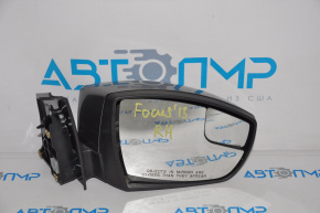 Right side mirror assembly for Ford Focus mk3 11-14 pre-rest USA, 7 pins, turn signal