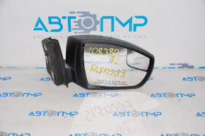 Right side mirror assembly Ford Focus mk3 15-18, 5-pin rest, structure