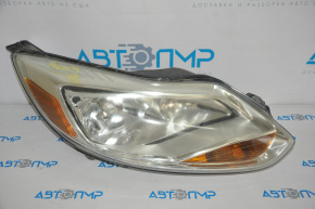 Right front headlight for Ford Focus mk3 11-14 pre-restoration, light