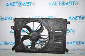 Diffuser radiator shroud assembly for Ford Fusion mk5 13-20 hybrid, plug-in