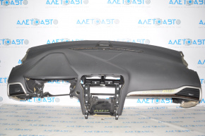 Torpedo front panel without AIRBAG Ford Fusion mk5 13-20 under the start button, cracks, broken mount