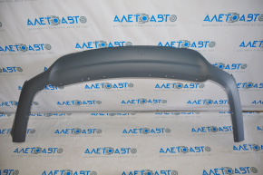 Rear bumper lip Ford Fusion mk5 13-18 for 2 pipes