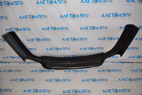 Rear bumper lip Ford Fusion mk5 13-18 for 2 pipes