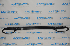 Rear bumper trim Ford Fusion mk5 13-18 for 2 pipes gloss with plug