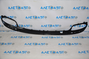 Rear bumper trim Ford Fusion mk5 13-18 for 2 pipes mat with plug