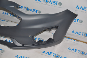 Front bare bumper Ford Fusion mk5 19-20 for 4 parking sensors and towing hook
