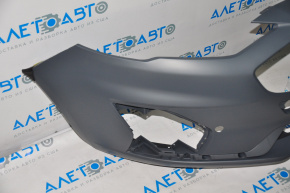 Front bare bumper Ford Fusion mk5 19-20 for 4 parking sensors and towing hook