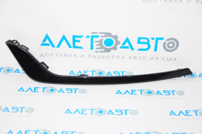 Front bumper molding left Ford Fusion mk5 19-20 black gloss