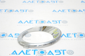 Left fog light frame for Ford Fusion mk5 13-16, chrome ring