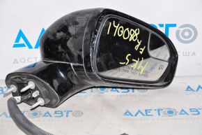 Right side mirror complete Ford Fusion mk5 13-7 pins, turn signal, heated, black, with cover