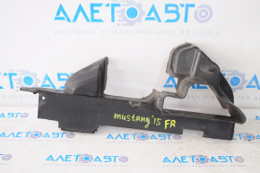 Right radiator deflector for Ford Mustang mk6 15-17 5.0, 2.3T, 3.7
