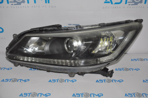 Honda Accord 13-15 halogen front left headlight