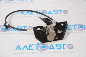 Honda Accord 18-22 hood release lever under the hood, with cable