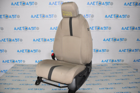 Driver's seat Honda Civic X FC 16-18 4d without airbag, mechanical, cloth beige