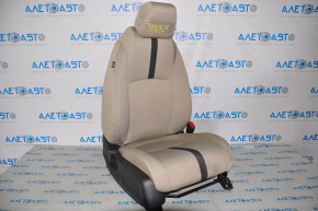 Passenger seat Honda Civic X FC 16-19 4d without airbag, mechanical, cloth beige