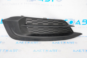 Left bumper grille for Honda Civic X FC 16-19 (without fog lights)