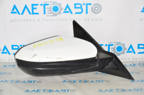 Side mirror right complete Honda Civic X FC 16-21 3 pins, white