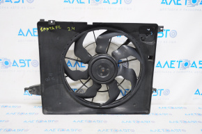 Radiator shroud diffuser assembly for Hyundai Santa FE Sport 13-18 2.4