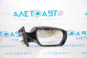 Side mirror right complete Hyundai Santa FE Sport 13-16 prerest 3 pins, black