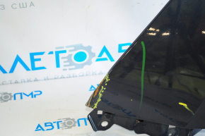 Front left wing Hyundai Santa FE Sport 13-18 blue W7U dents