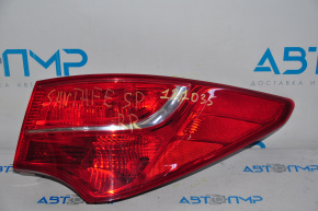 Light outer wing right Hyundai Santa FE Sport 13-16 dorest halogen