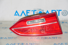 Left inner trunk lid light for Hyundai Santa FE Sport 13-16 Prerest halogen