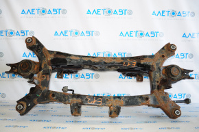 Rear subframe Hyundai Santa FE Sport 13-16 pre-restored AWD complete with levers, rusty