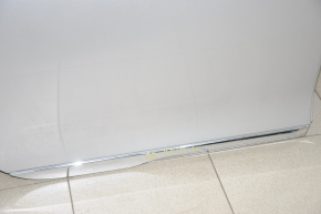 Lower rear right door trim for Hyundai Sonata 11-15 hybrid chrome