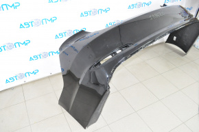 Rear bumper bare Hyundai Sonata 15-17 usa black