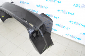 Rear bumper bare Hyundai Sonata 15-17 usa black