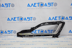 Right fog light frame for Hyundai Sonata 15-17 SE without DRL