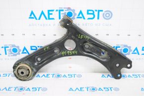 The lower front right control arm of a Hyundai Sonata 15-17 is iron, the silent block is torn.